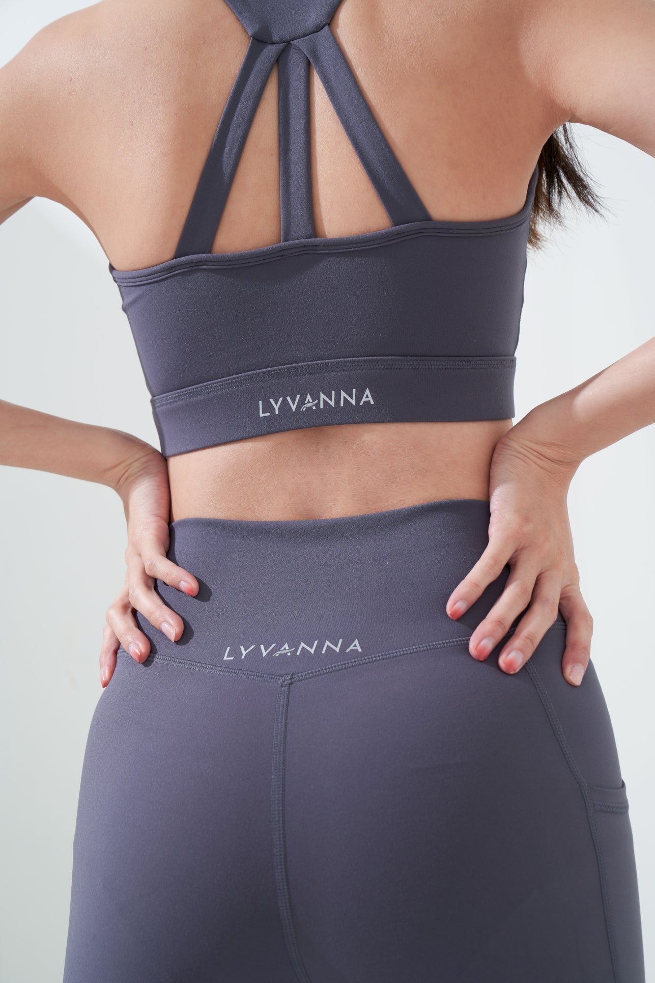 Anna sport grey bra