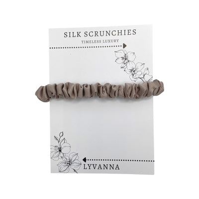 Silk Scrunchie Small