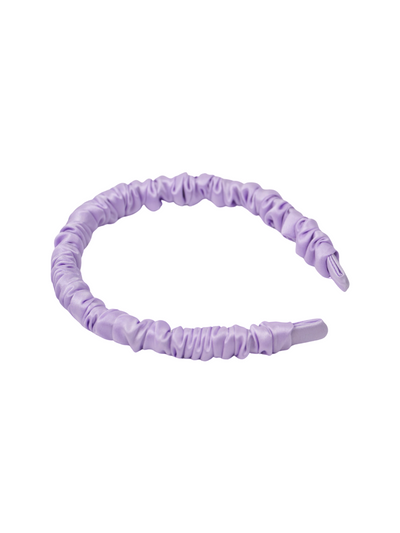 lilac silk headband